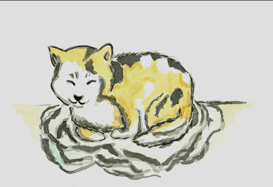 Ginger Cat- Original Artwork