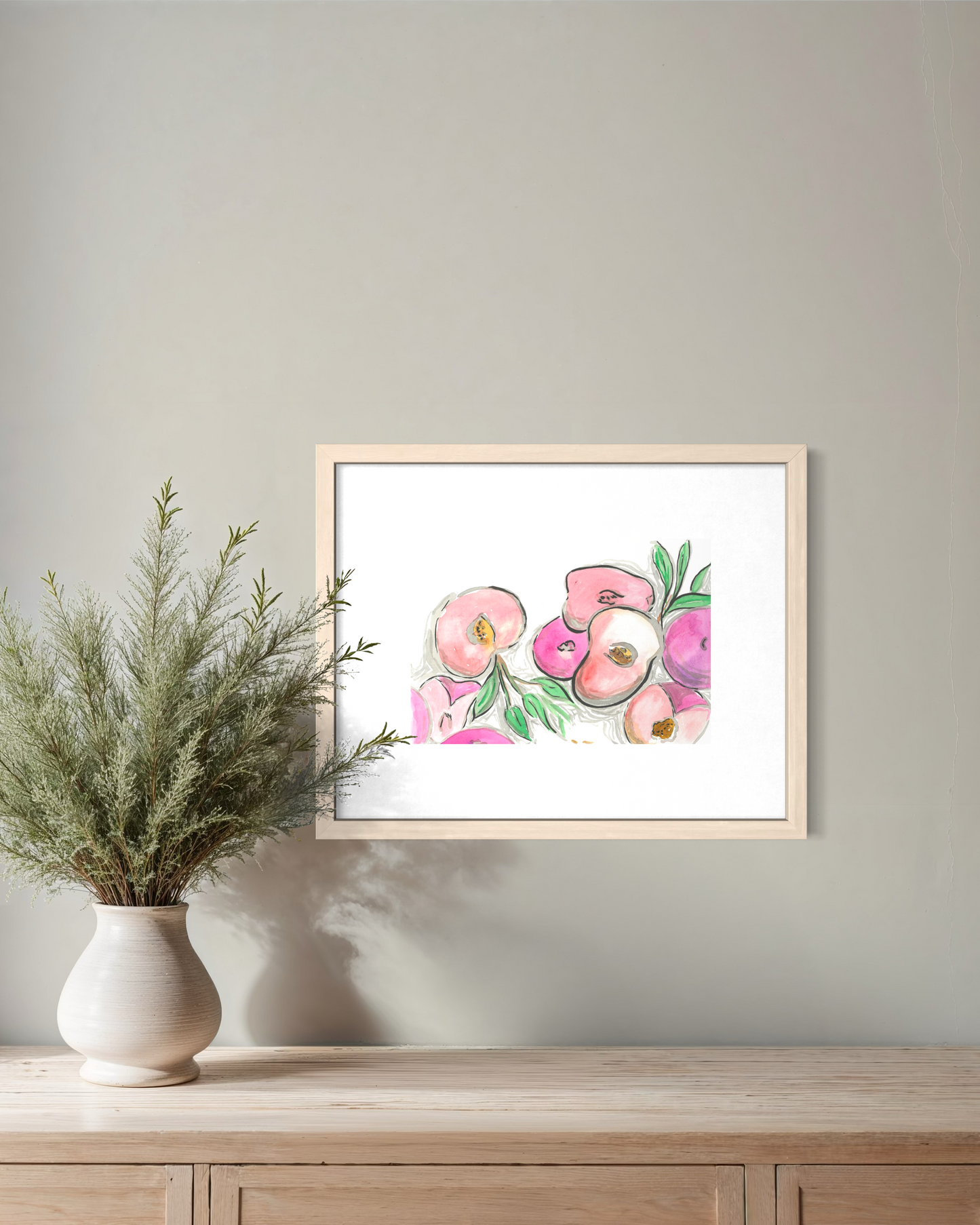 Red Plums- Original Artwork