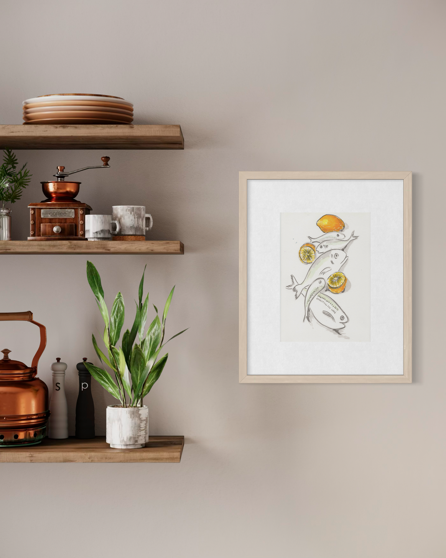 Sydney Fish Markets I- Original Artwork
