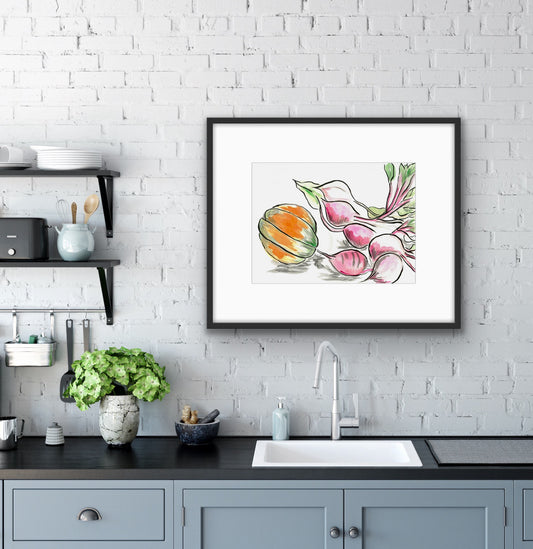 Beetroot and Pumpkin