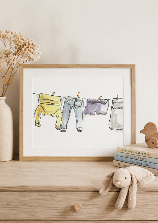 Wet Washing- Original Artwork
