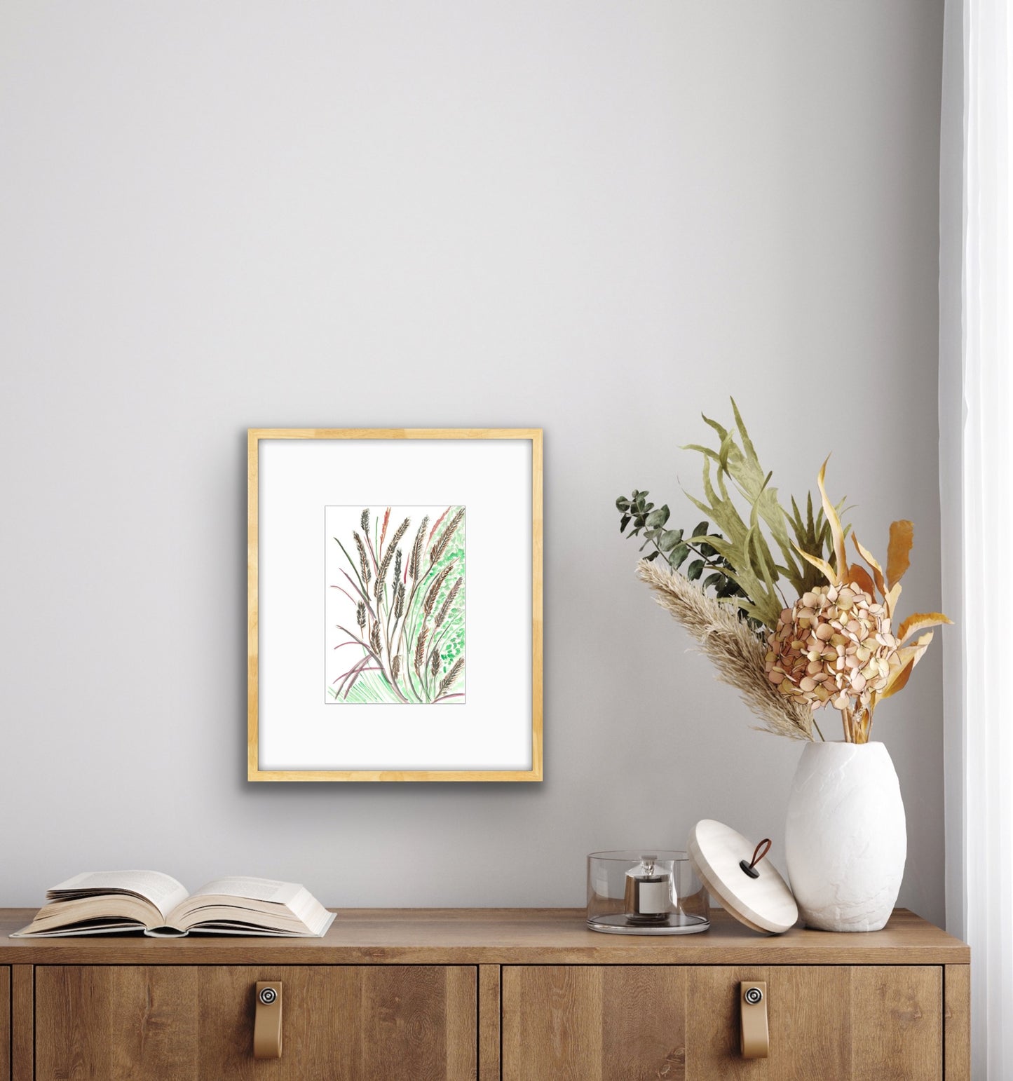 Purple Fountain Grass