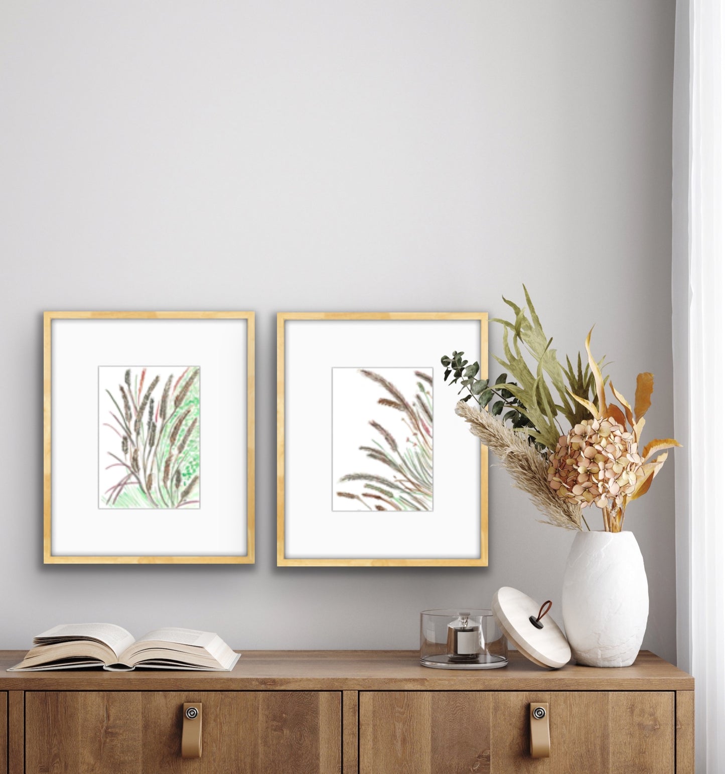 Purple Fountain Grass