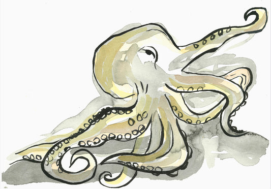 Little Octopus- Original Artwork