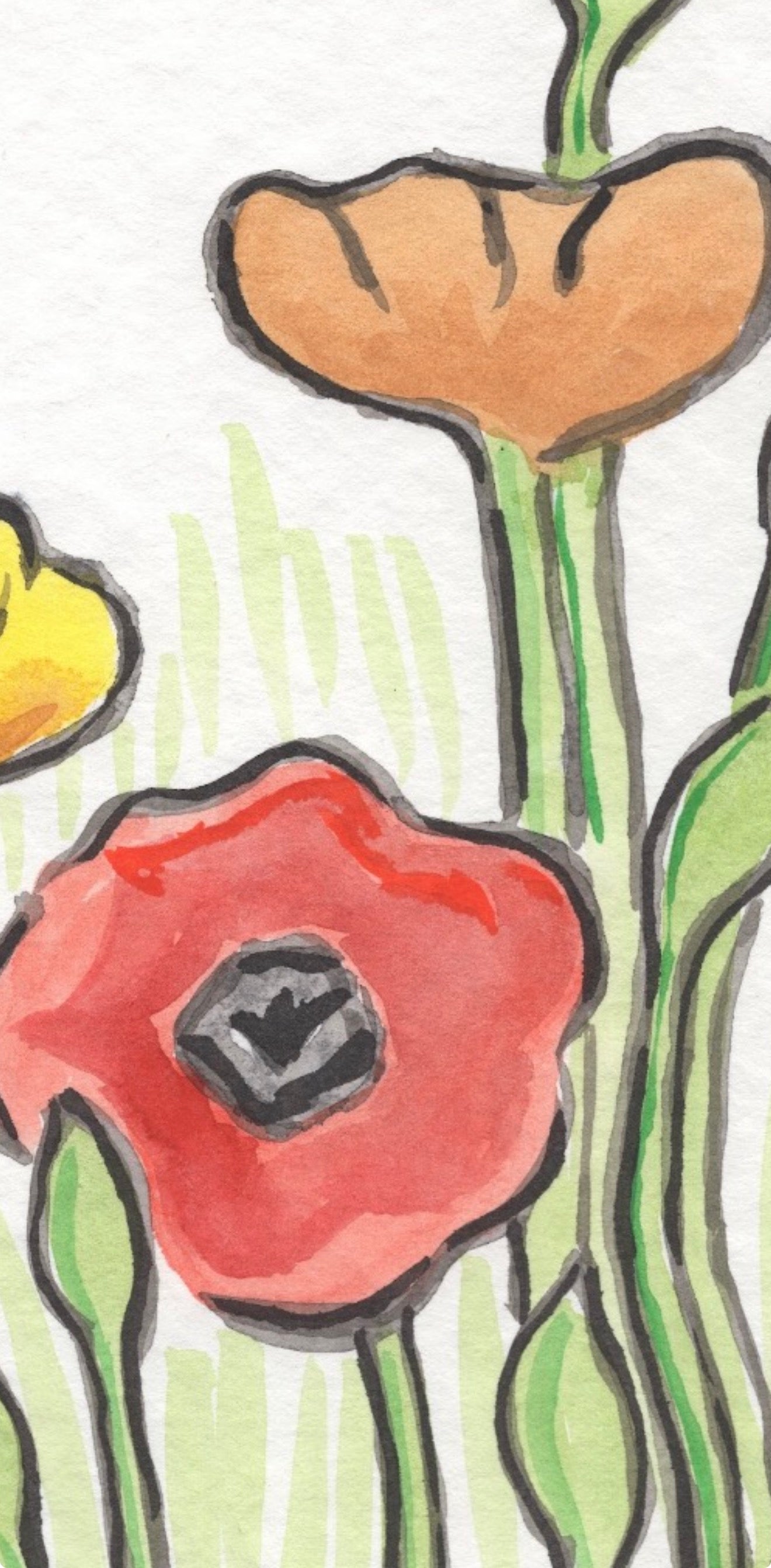 Poppies 1- Original Artwork
