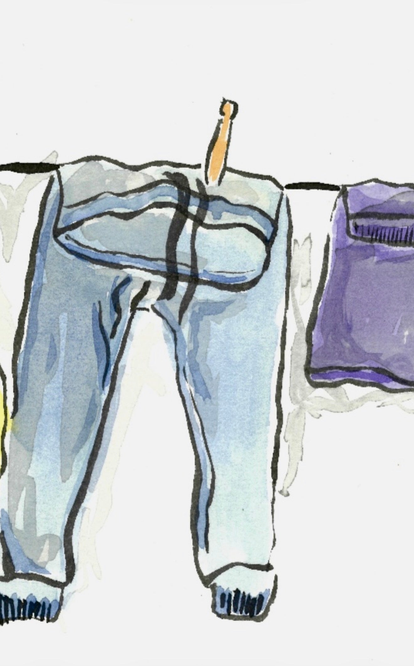 Wet Washing- Original Artwork