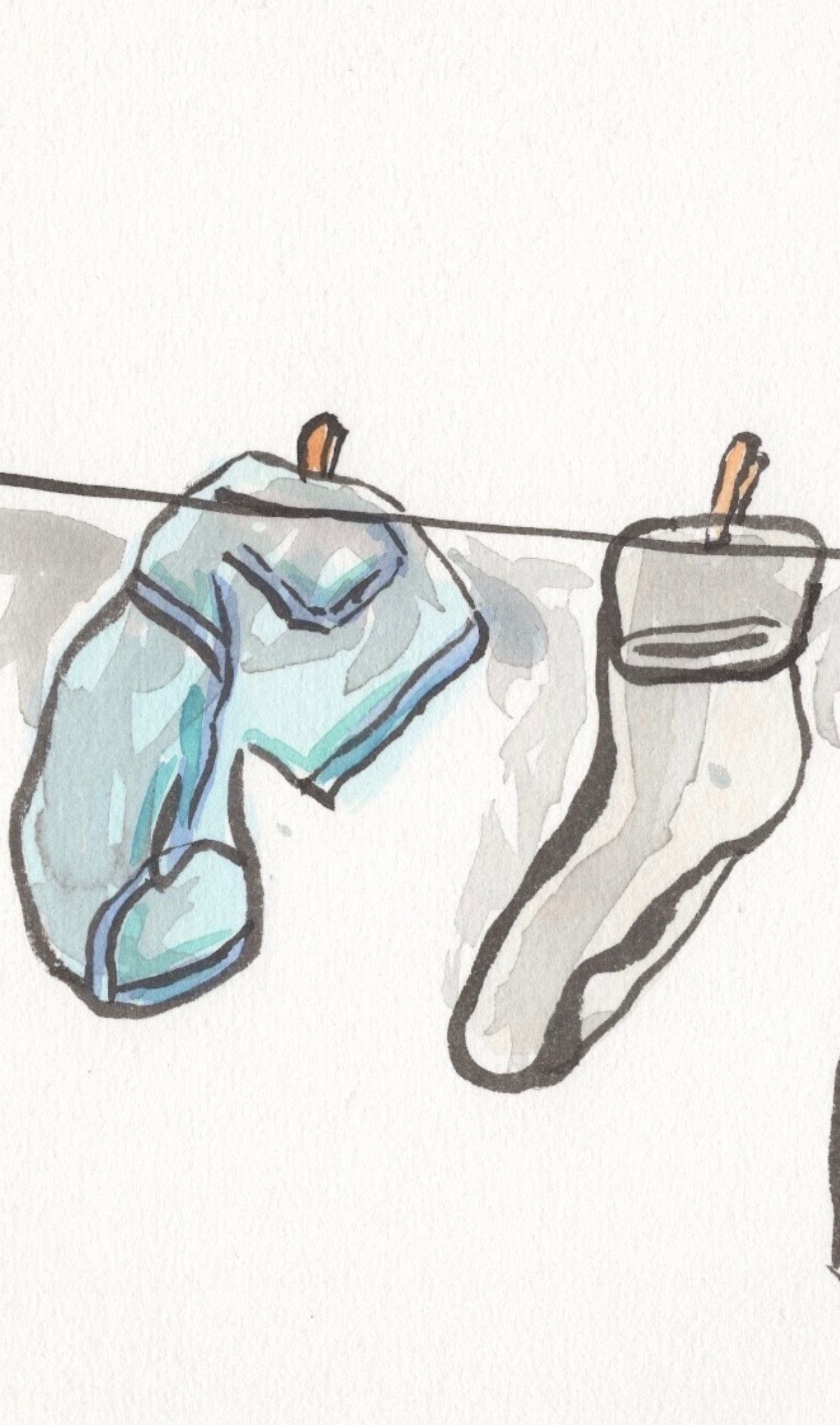 Wet Washing II- Original Artwork