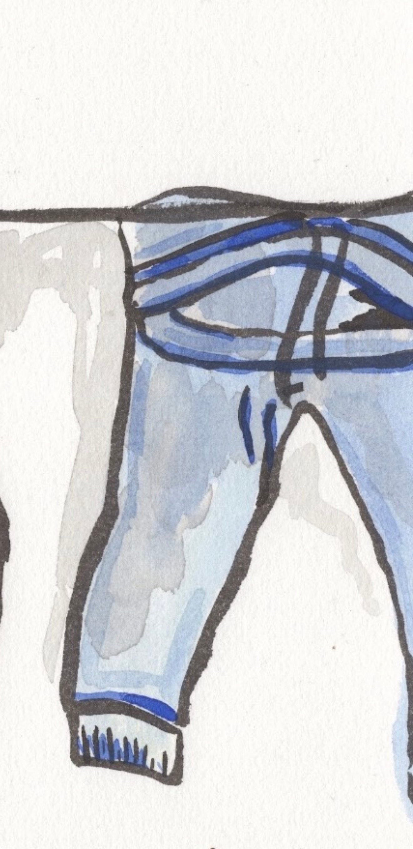 Wet Washing II- Original Artwork