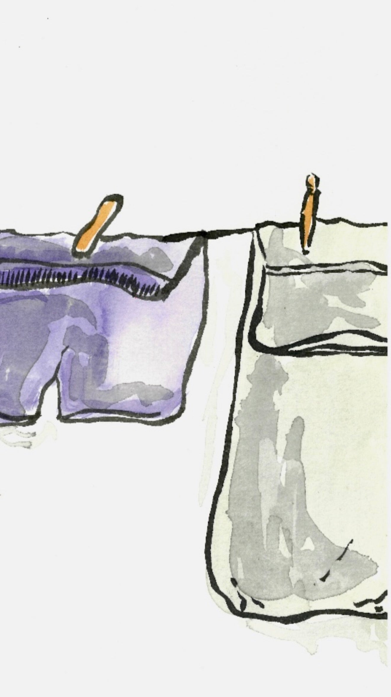 Wet Washing- Original Artwork