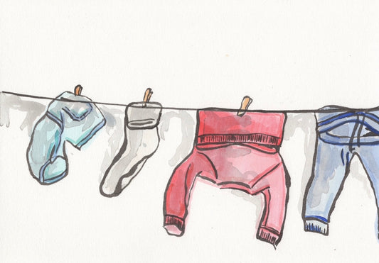Wet Washing II- Original Artwork