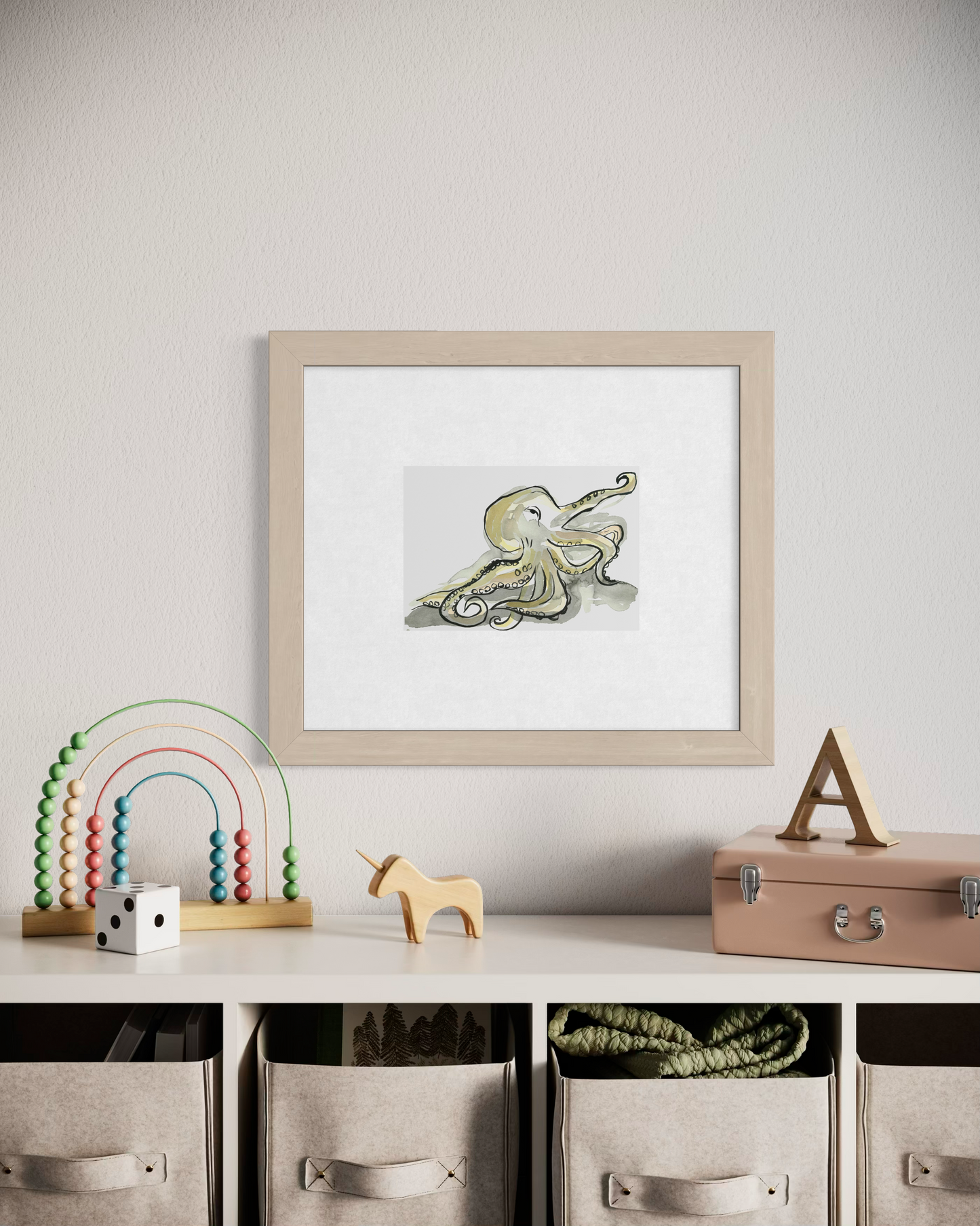 Little Octopus- Original Artwork