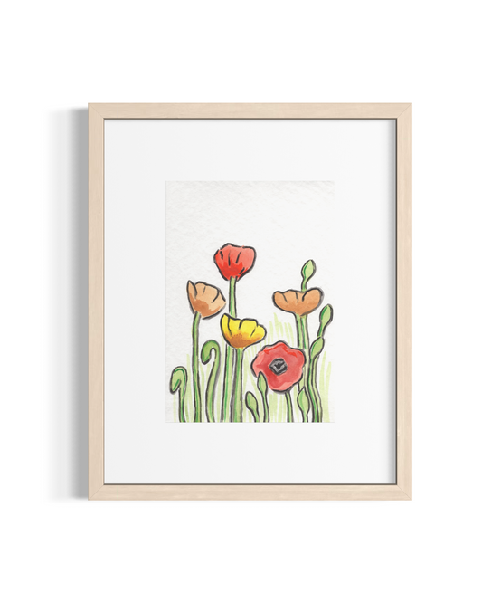 Poppies 1- Original Artwork