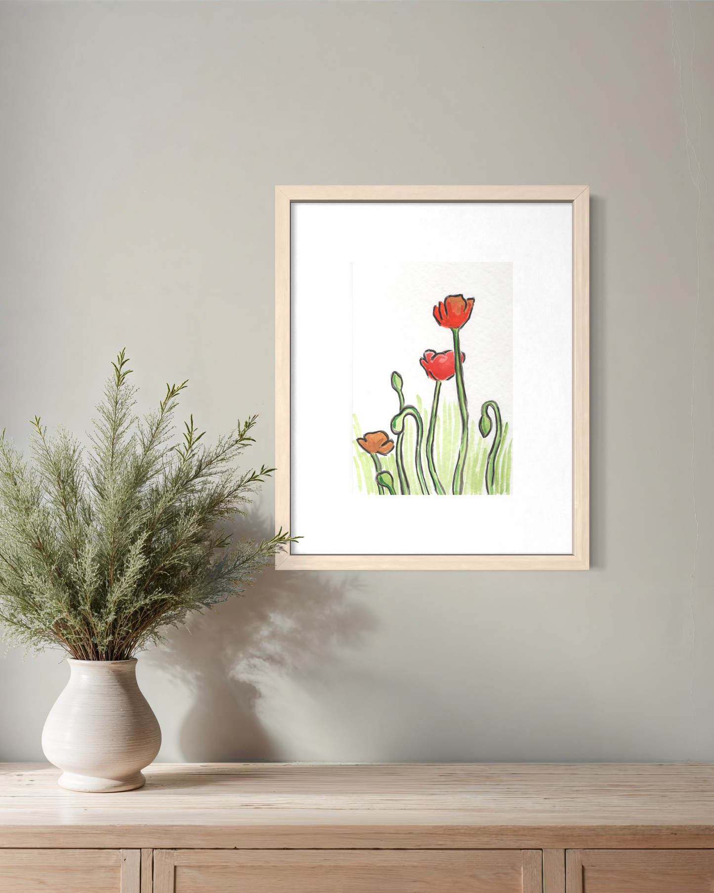Poppies II- Original Artwork