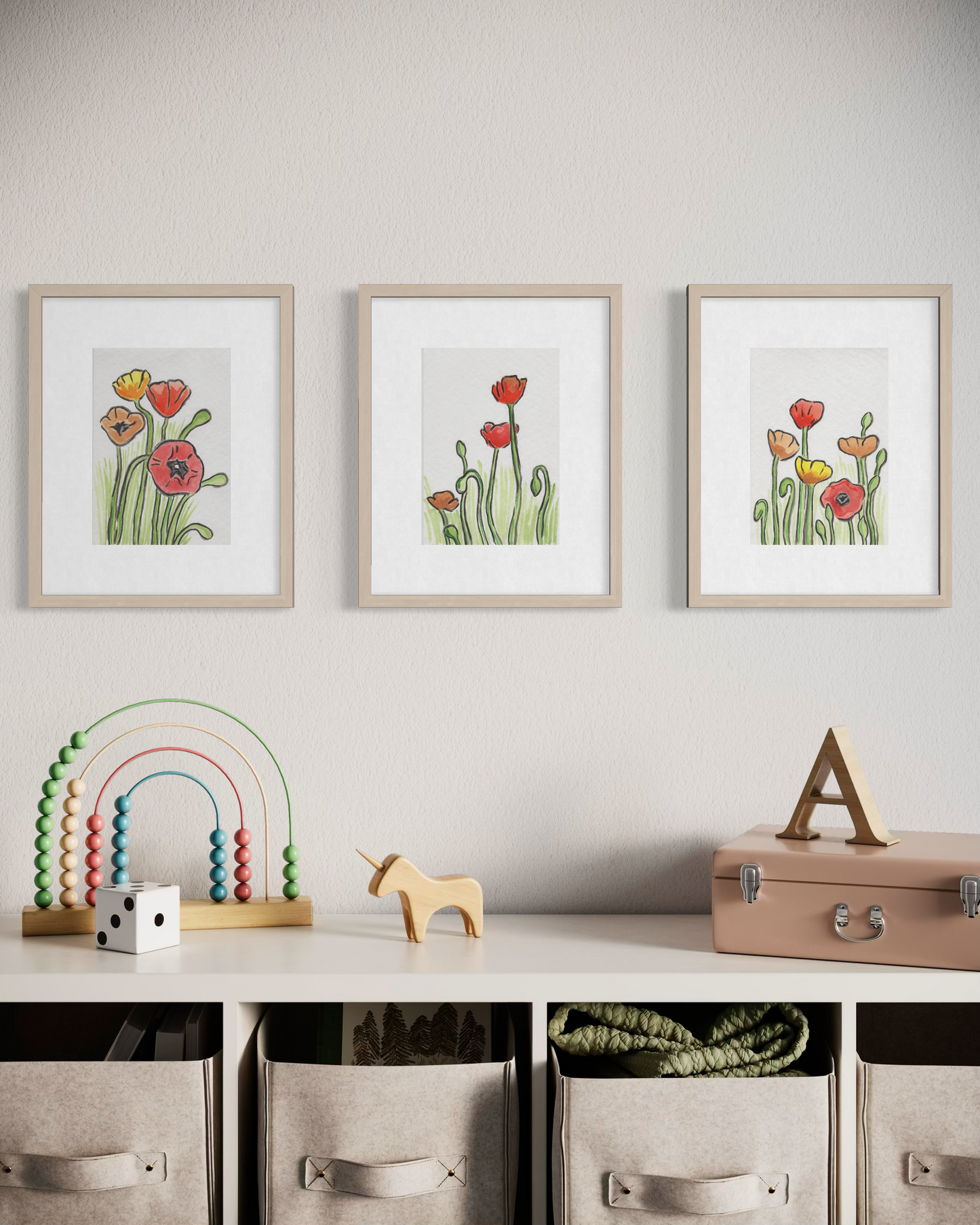 Poppies 1- Original Artwork