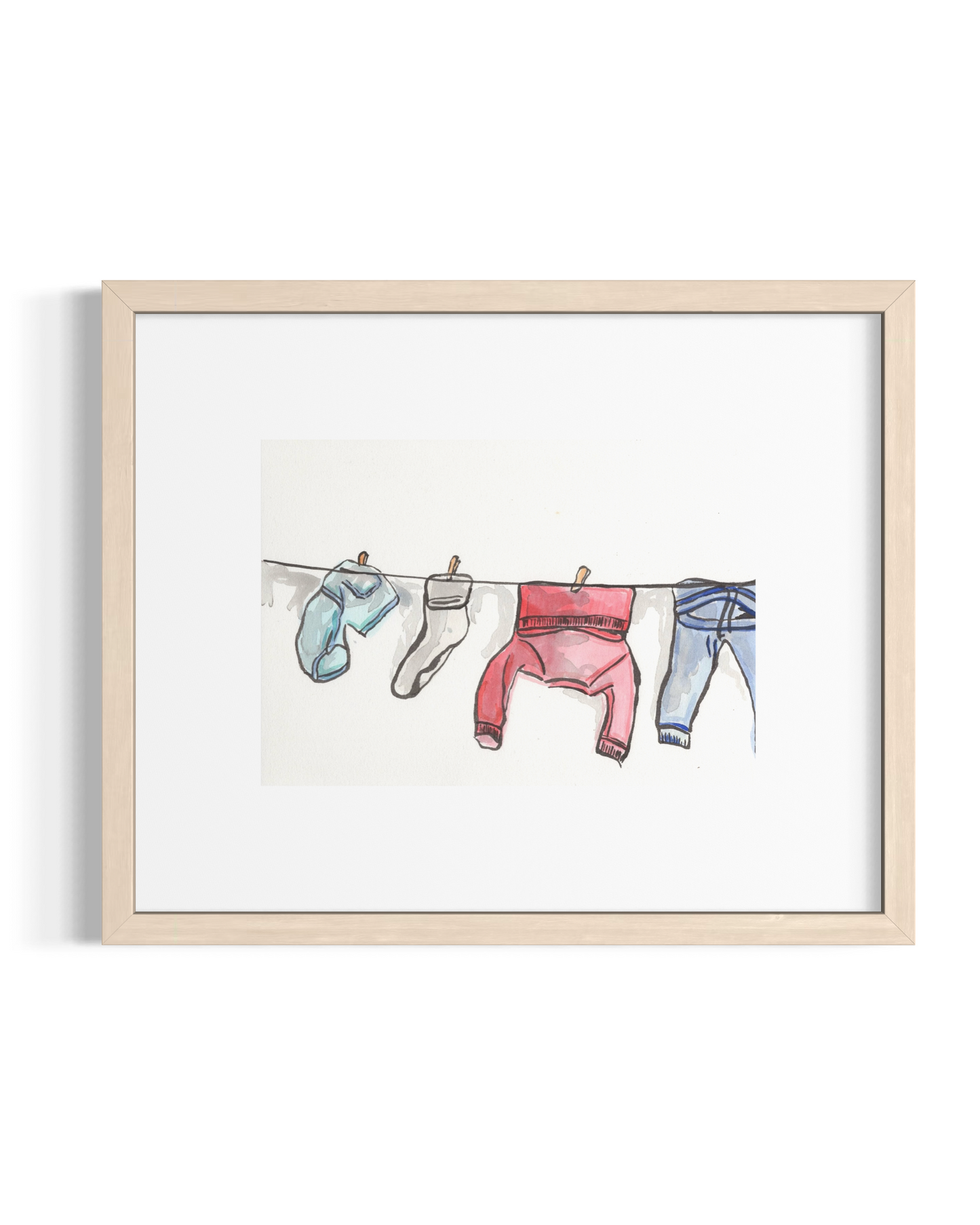 Wet Washing II- Original Artwork