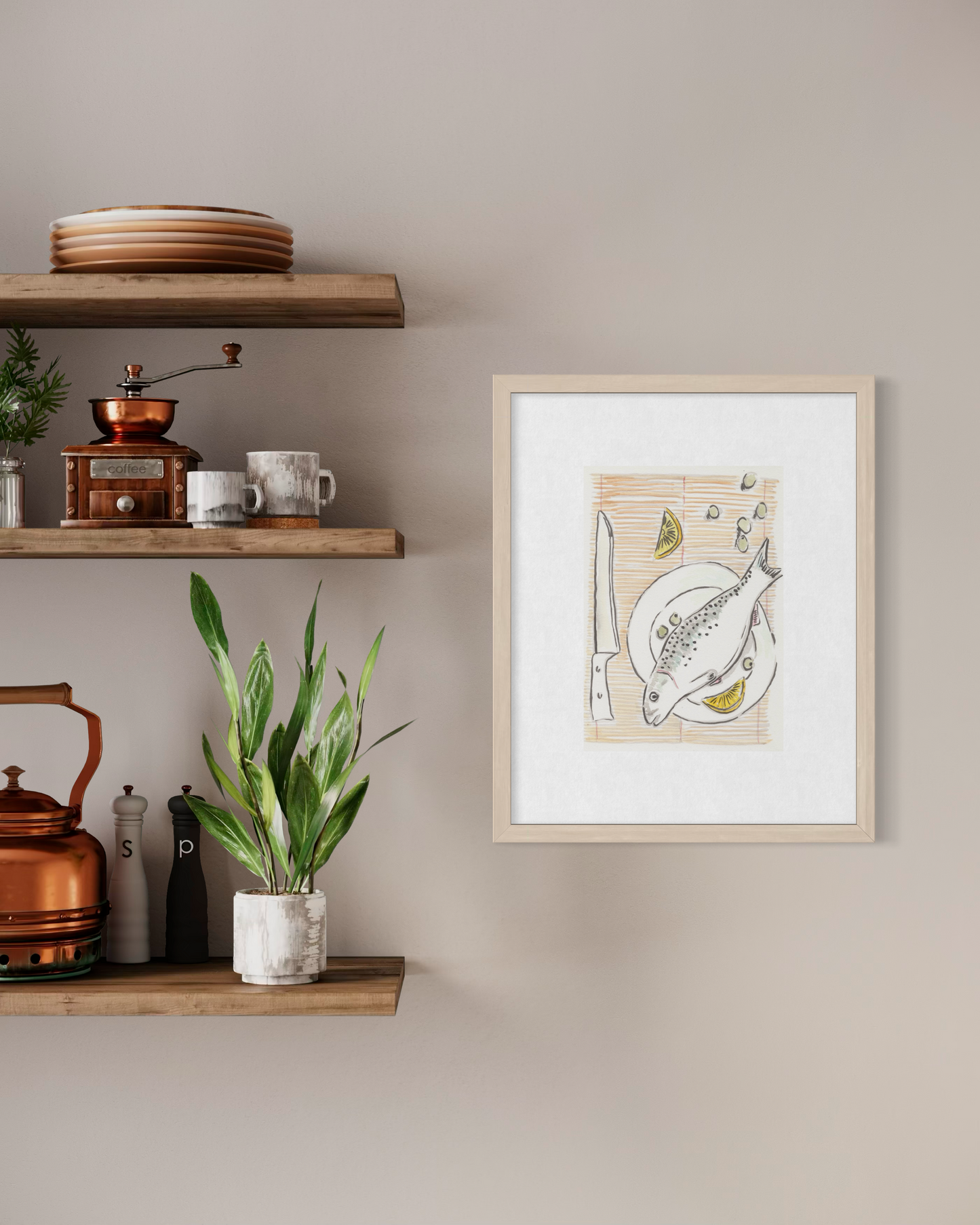 Sydney Fish Markets III- Original Artwork