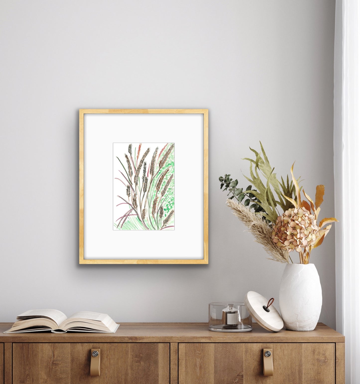 Purple Fountain Grass