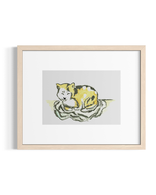 Ginger Cat- Original Artwork