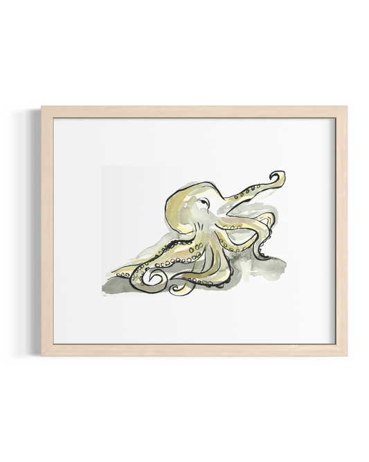 Little Octopus- Original Artwork