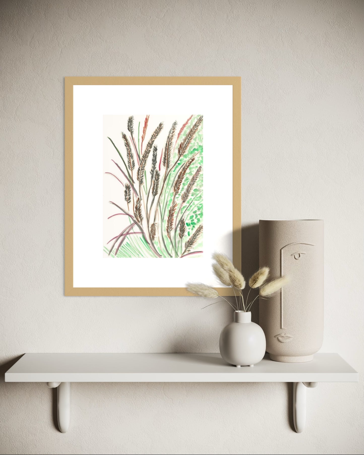 Purple Fountain Grass