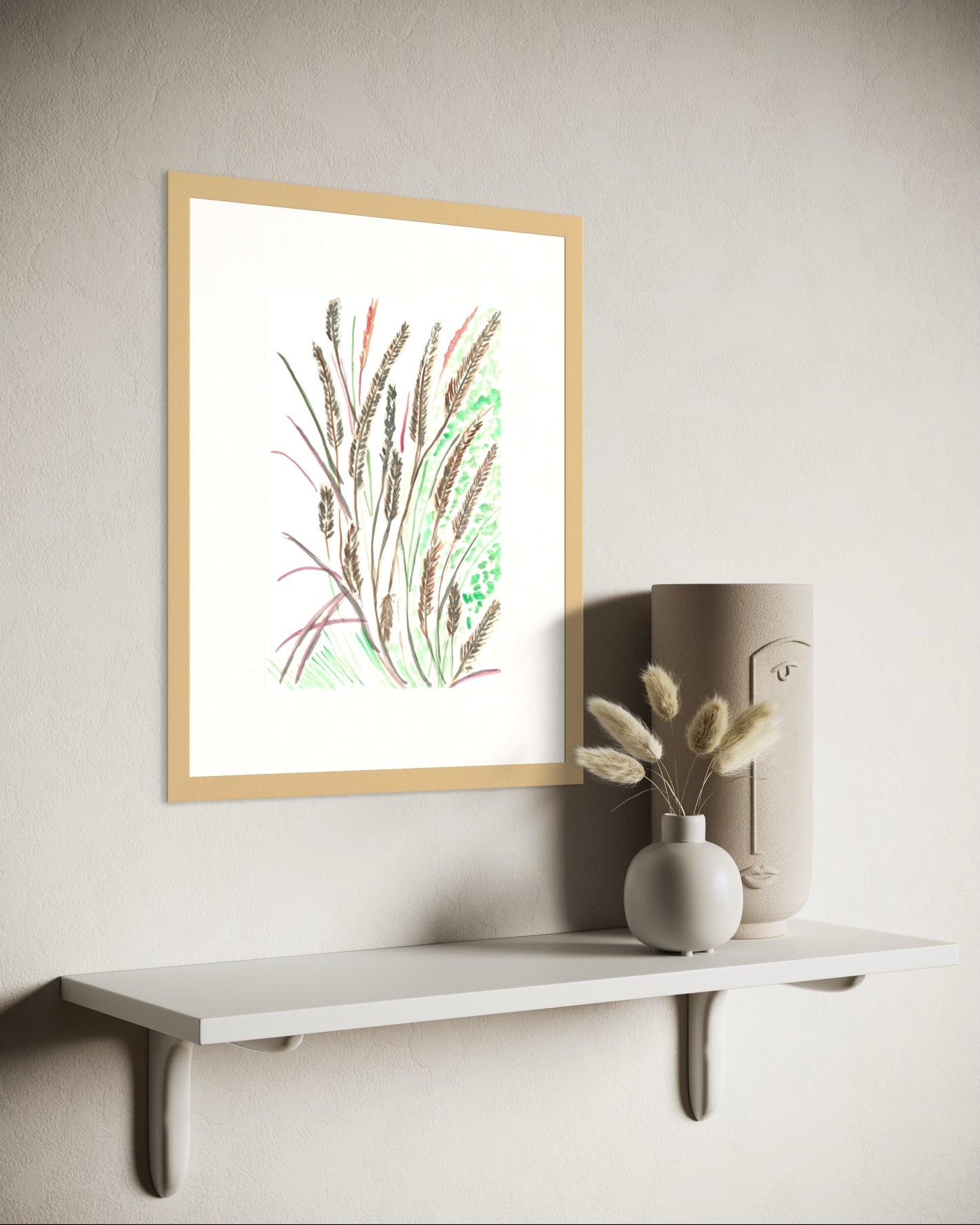 Purple Fountain Grass