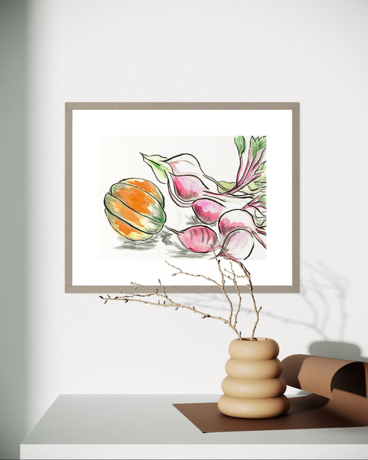 Beetroot and Pumpkin