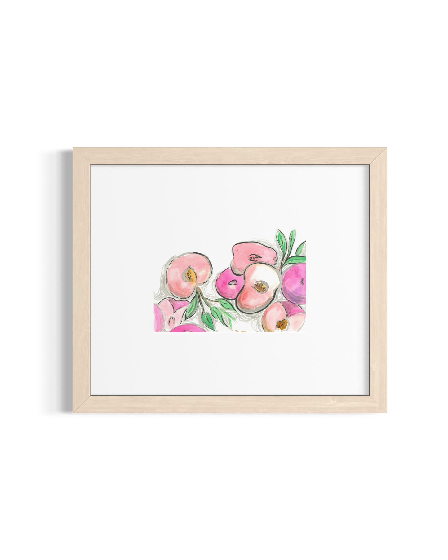 Red Plums- Original Artwork