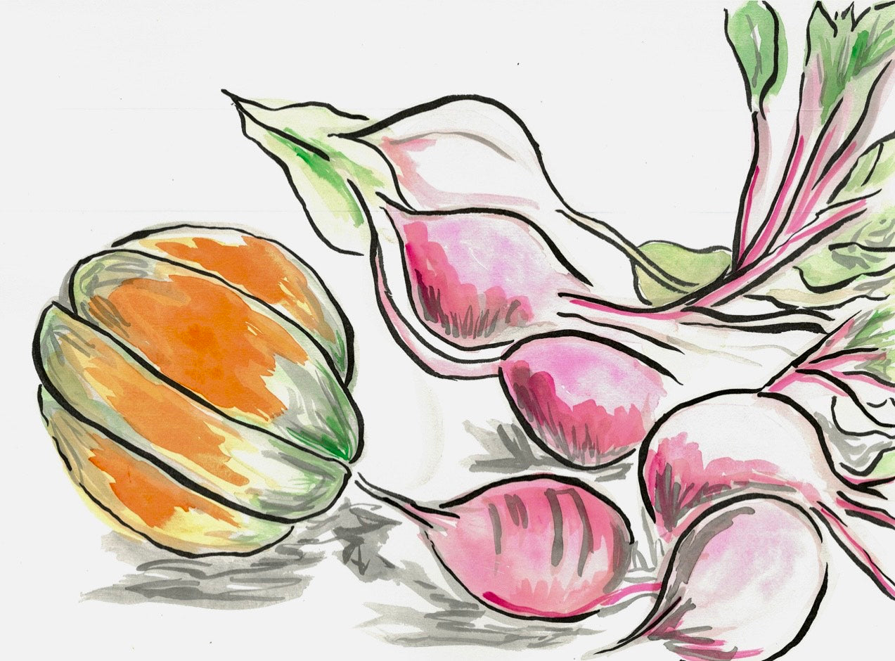 Beetroot and Pumpkin