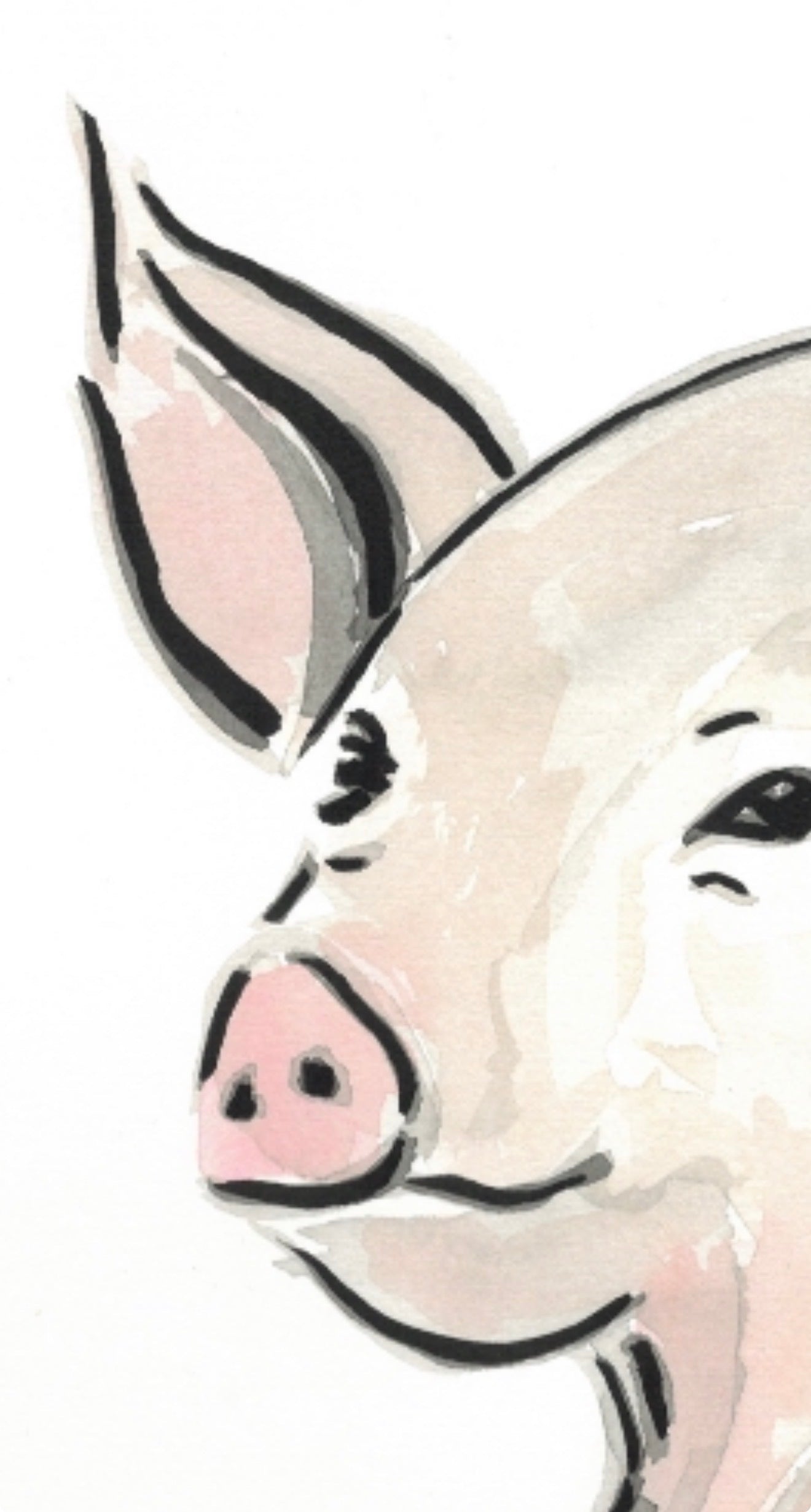 This Little Piggy- Original Artwork