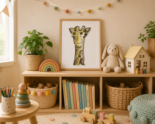 Daisy the Giraffe- Original Artwork