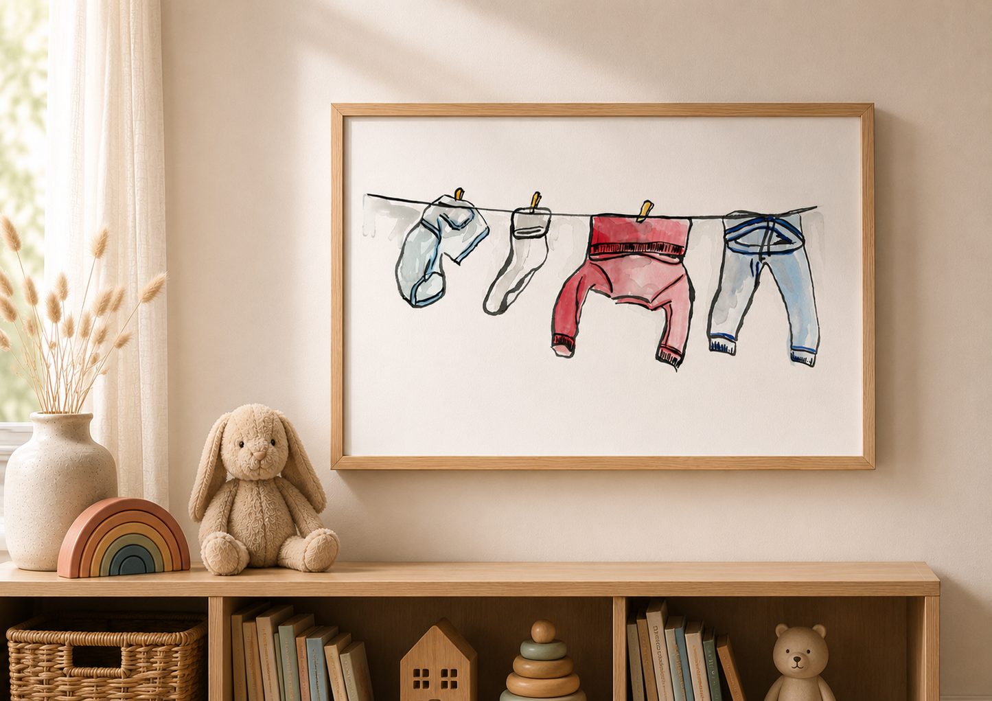 Wet Washing II- Original Artwork