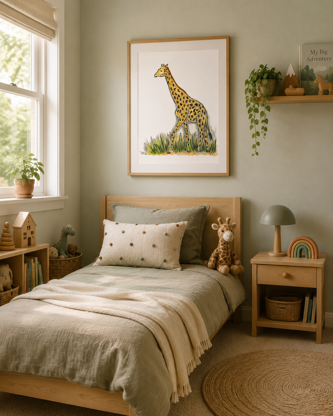 African Giraffe- Original Artwork