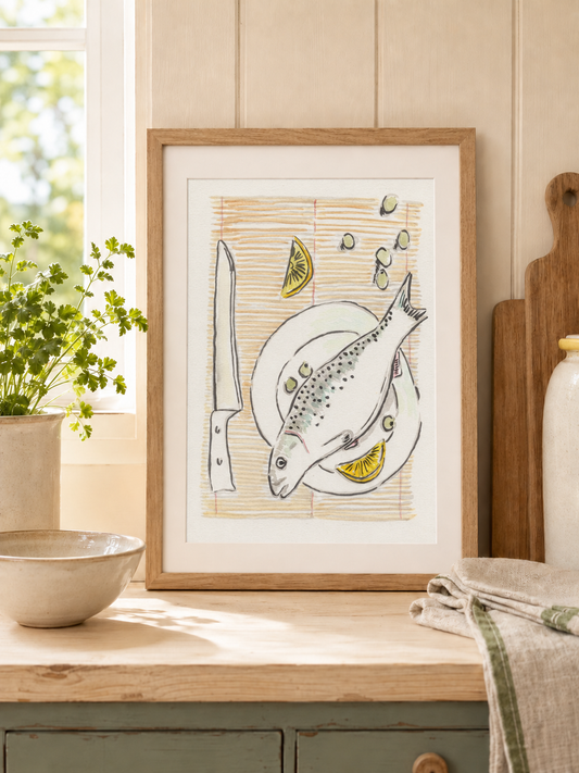 Sydney Fish Markets III- Original Artwork