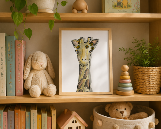 Daisy the Giraffe- Original Artwork