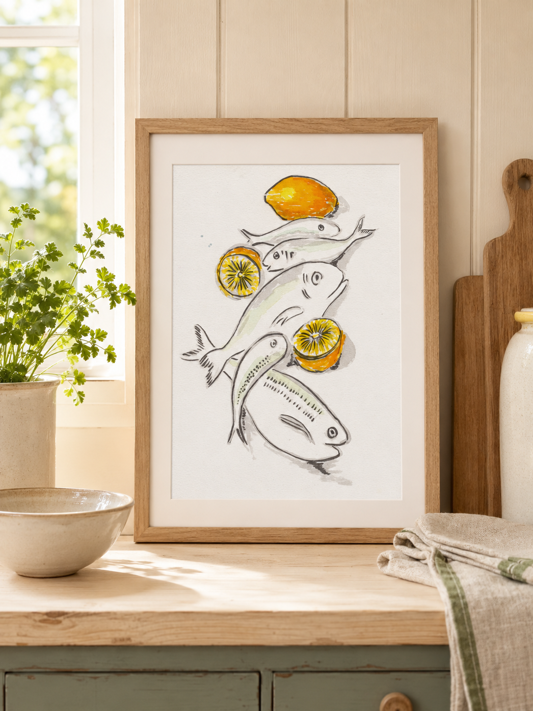 Sydney Fish Markets I- Original Artwork