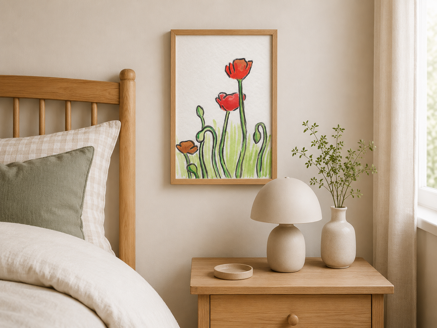 Poppies II- Original Artwork