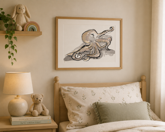 Little Octopus- Original Artwork
