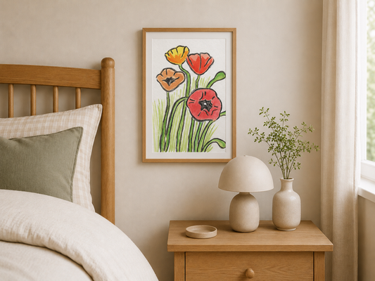 Poppies III- Original Artwork