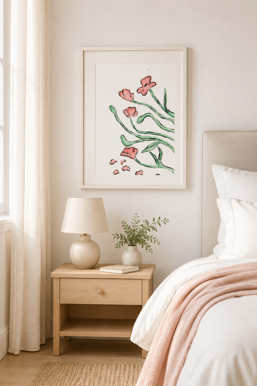 Red Poppies- Premium Matte Paper Print