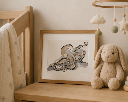Little Octopus- Original Artwork