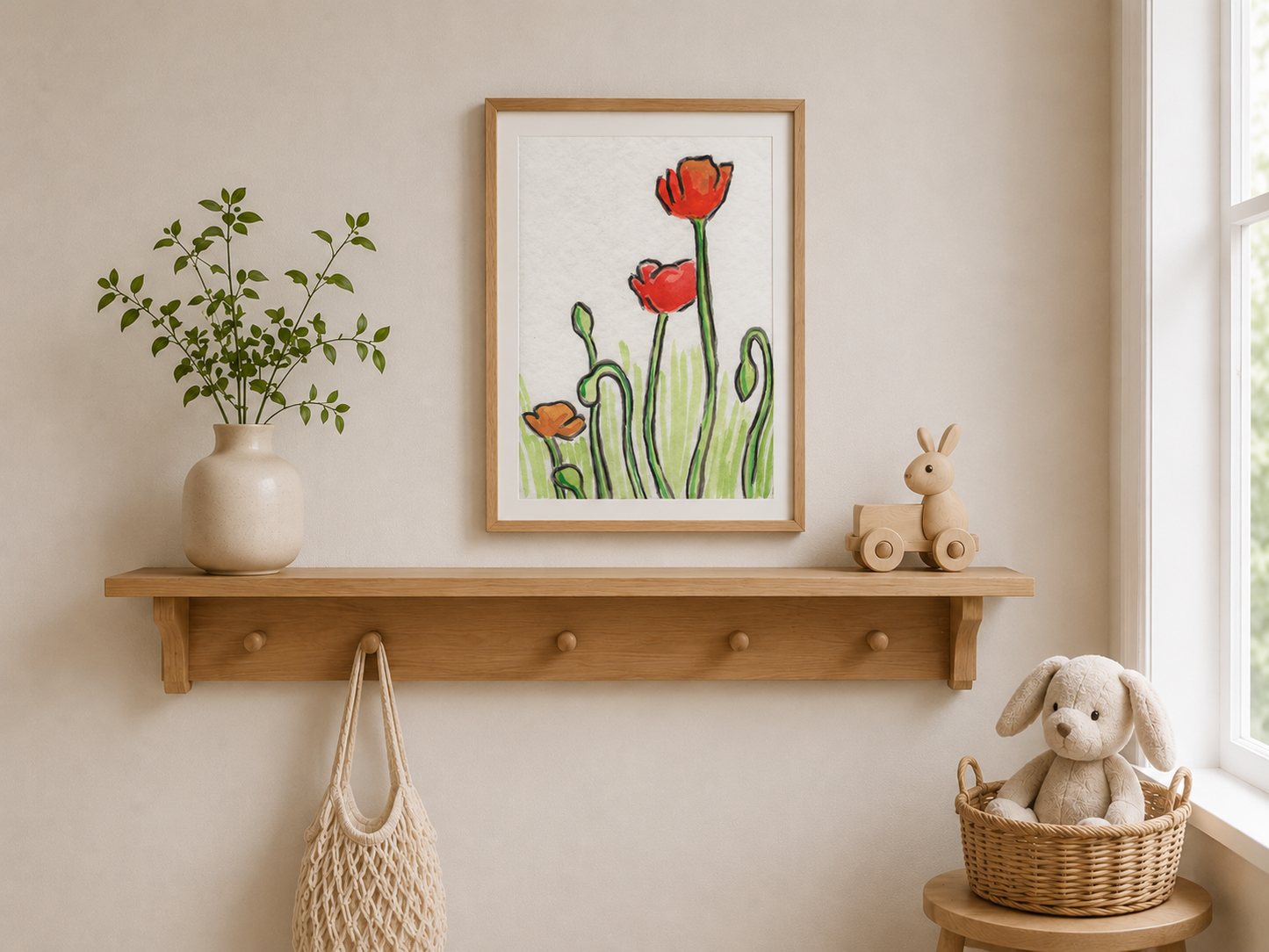 Poppies II- Original Artwork