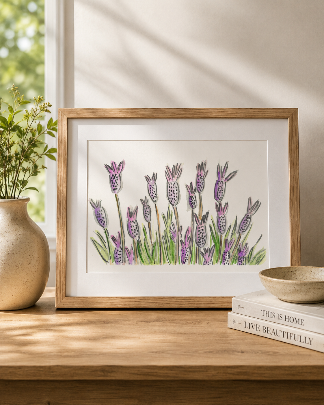 Lavender- Original Artwork