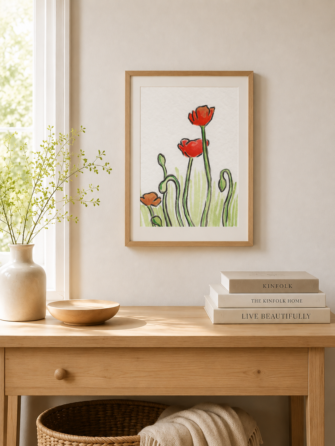 Poppies II- Original Artwork