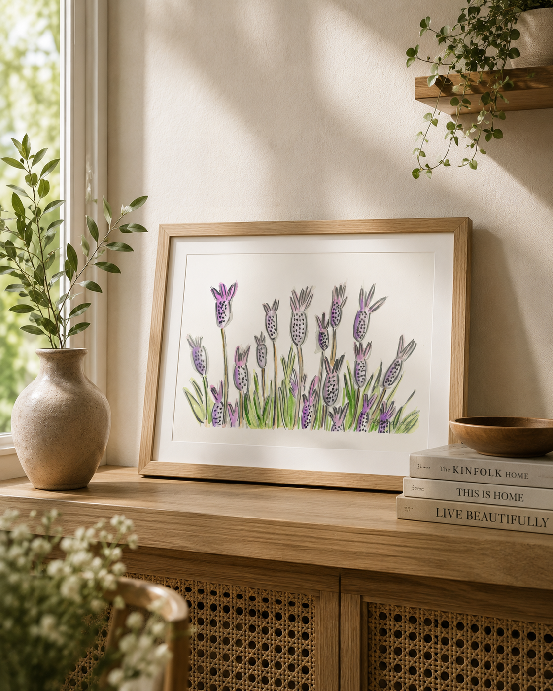 Lavender- Original Artwork