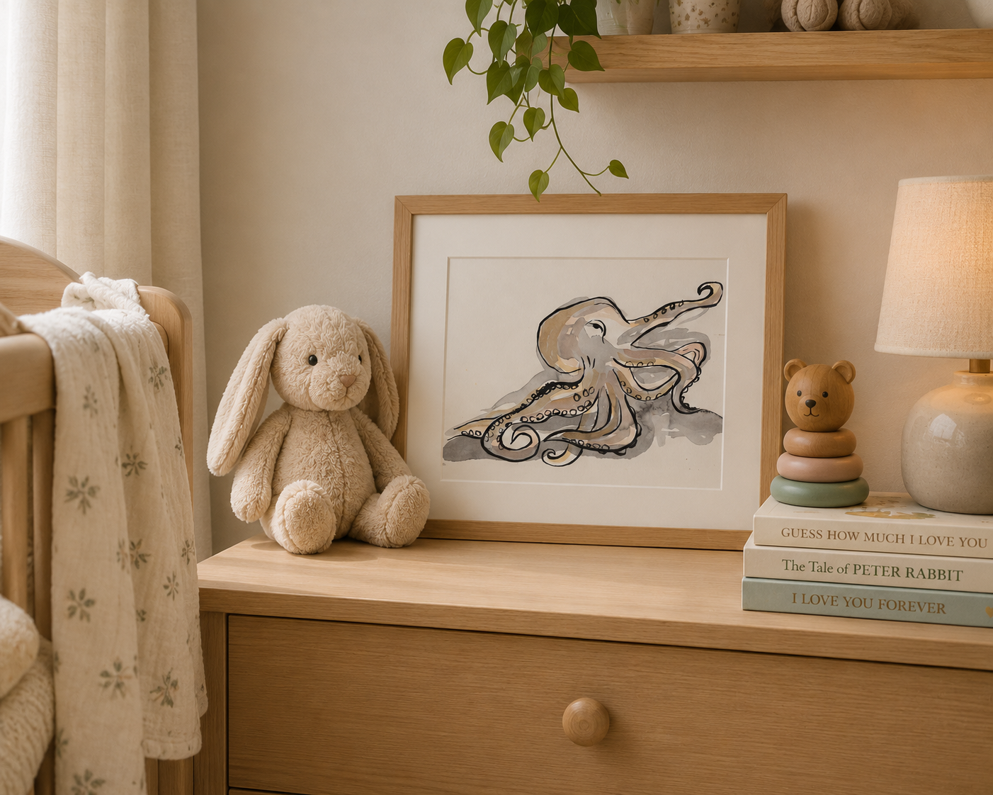 Little Octopus- Original Artwork